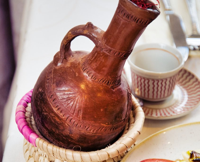 Eritreische Kaffeezeremonie im Restaurant Savanna Frankfurt